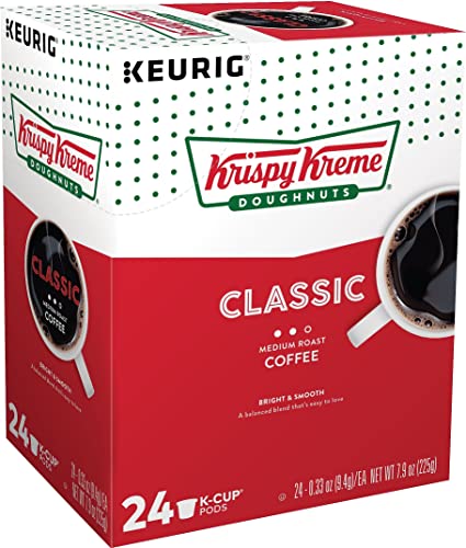 Glazed Doughnut Flavored Medium Roast Coffee K-Cup Pods, 72 Count F481