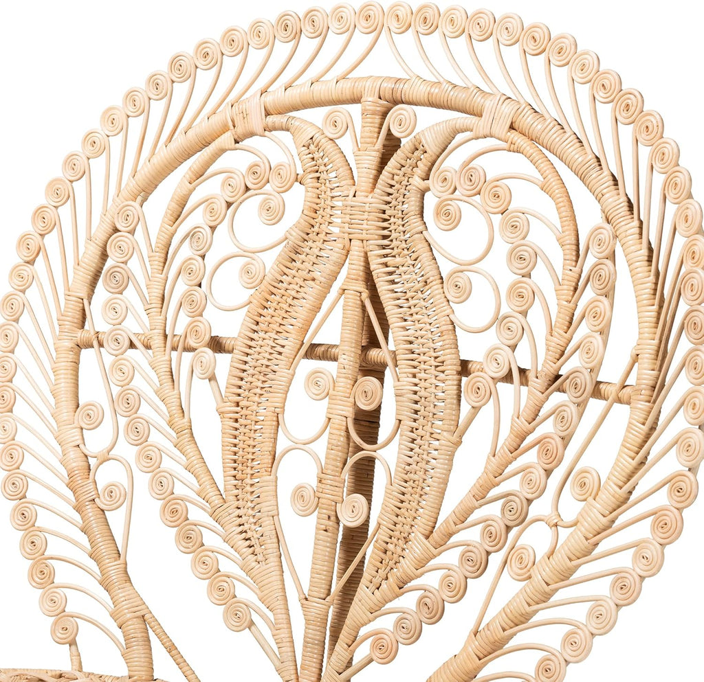 Rattan Peacock Chair, Oversized G5856