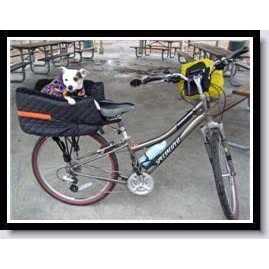 Pet Bicycle Seat with Lookout I1552