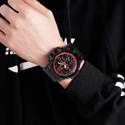 Men's Military Sports Watch with LED Digital Display Z184006