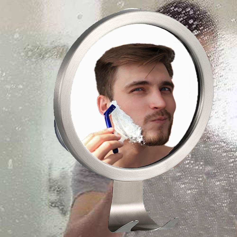 Shaving Mirror with Razor Holder, Fogless for Bathroom V66397