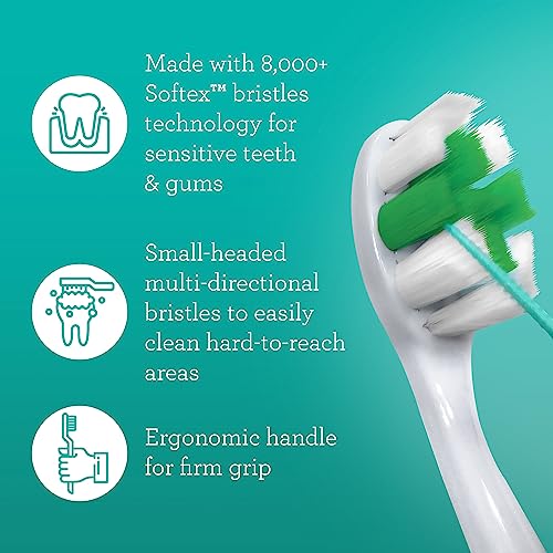 Butter on Gums Toothbrush with Extra Soft Bristles, 8 ct K23978