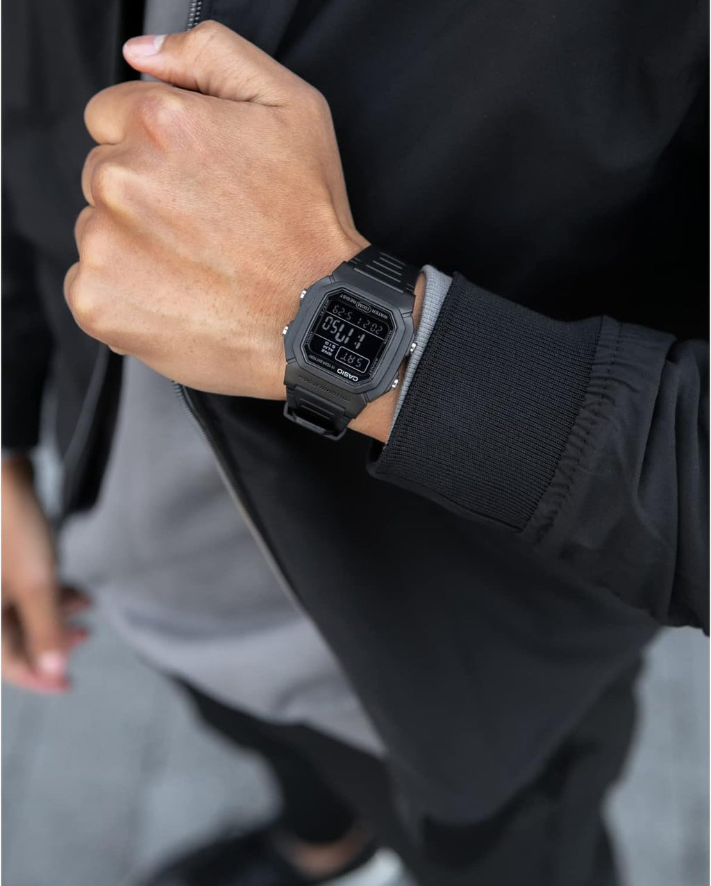 Digital Watch, Black V84787