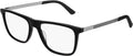 Gucci Demo Square Men's Eyeglasses GG0691O 001 54