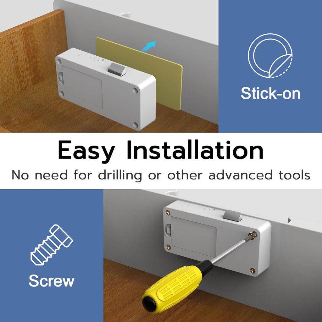RFID Child Proof Cabinet Locks with Bluetooth Keyless Electronic G38217