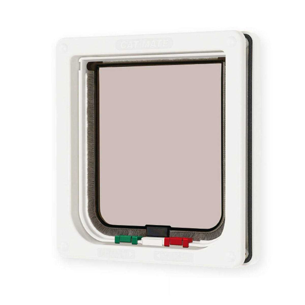 Cat Mate 4 Way Locking Cat Flap with Door Liner - Pet Supplies online store