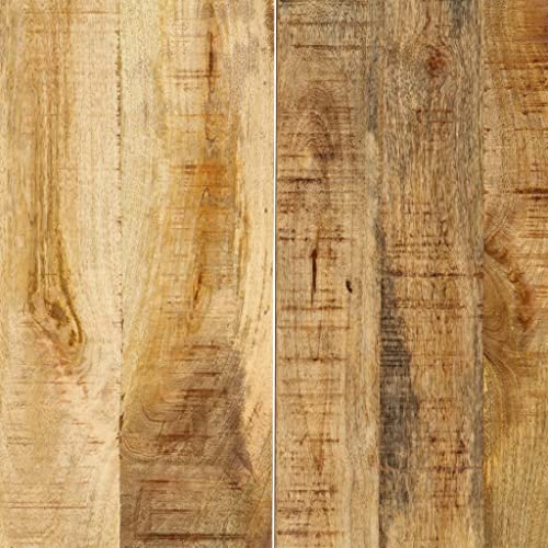 Solid Mango Wood Dining Table for 6 V582455