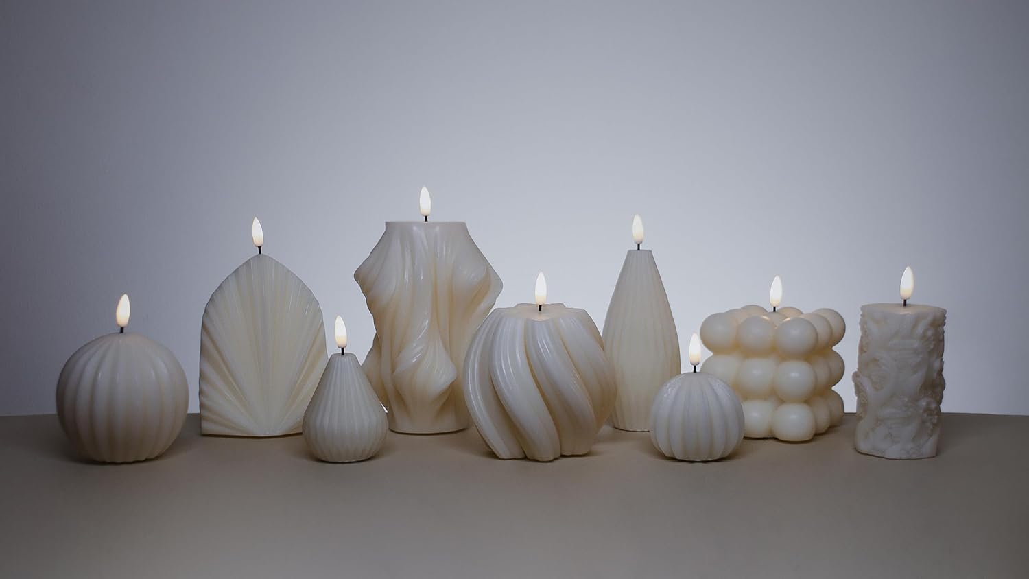 Flameless LED Candles Set with Remote Control V278