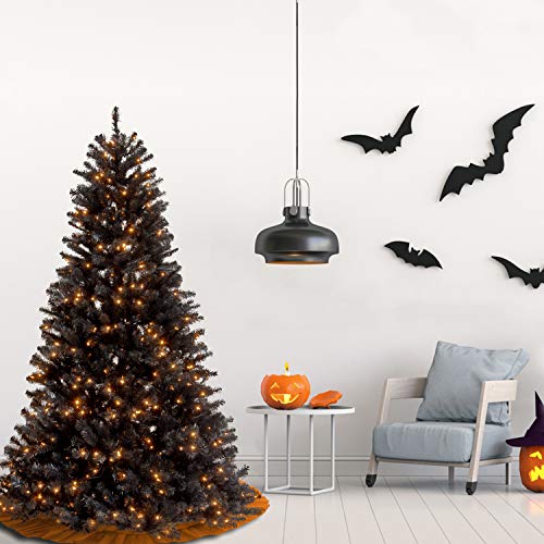 Pre-Lit Artificial Full Christmas Tree with White Lights, 7.5 Feet G15761