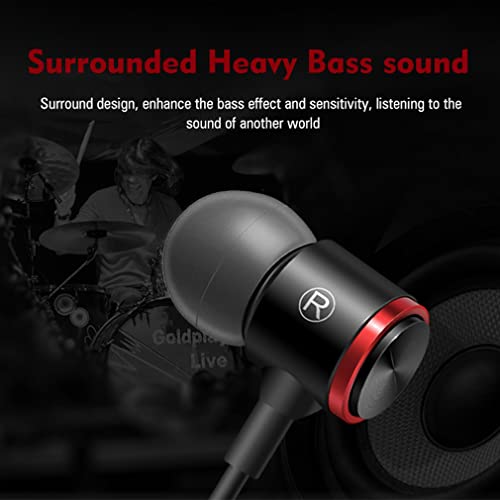 In-Ear Headphones for Meta Quest Pro VR Gaming Headset with Custom-Length Cable (Black) B883193