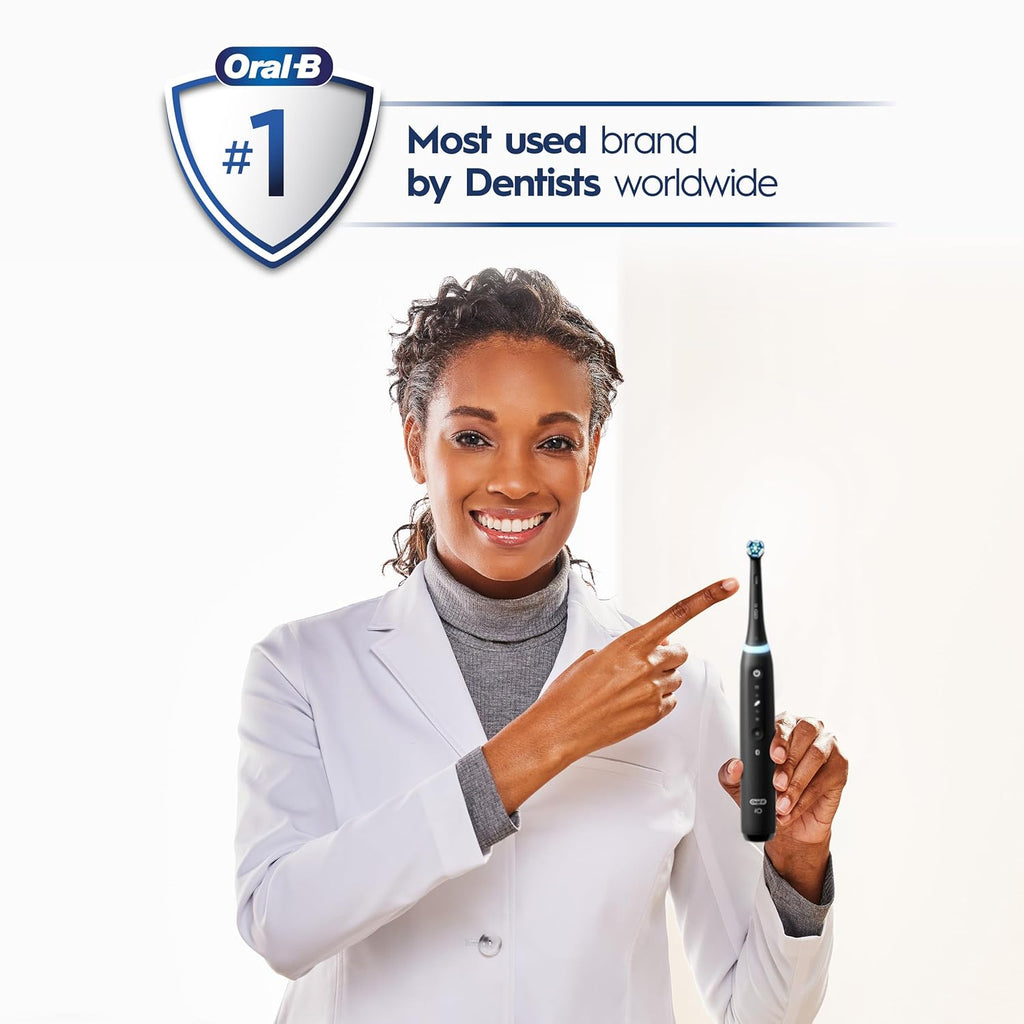 Rechargeable Electric Toothbrush with Visible Pressure Sensor and Travel Case A341