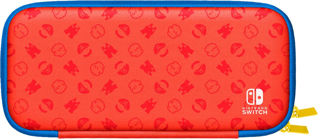 Mario Red & Blue Edition Console with Red Joy-Con, Blue Dock, 32GB Storage, 7-in-1 Carrying Case F2649