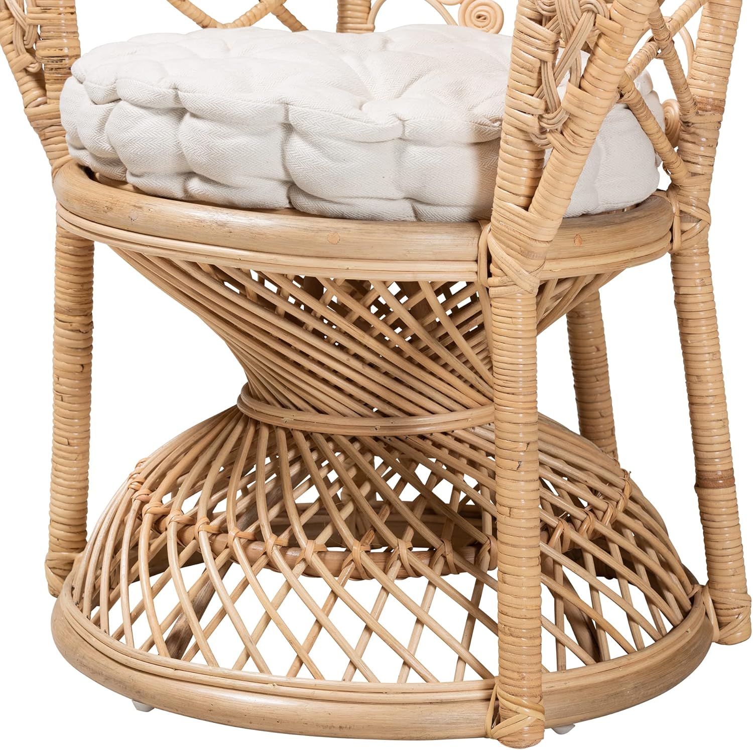 Rattan Peacock Chair, Oversized G5856