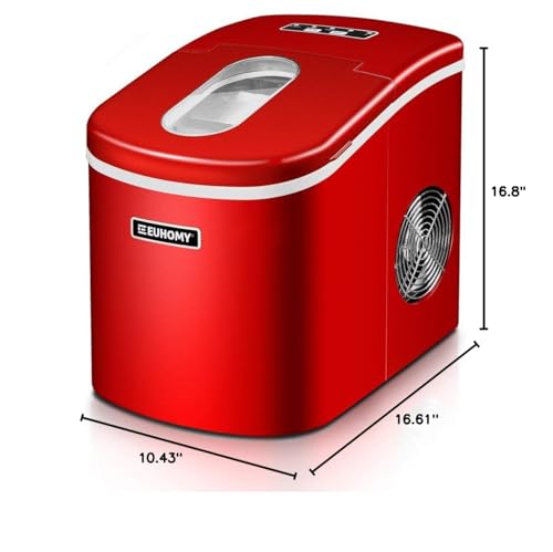 Nugget Ice Maker Countertop with Handle, Portable Sonic Ice Maker P7243