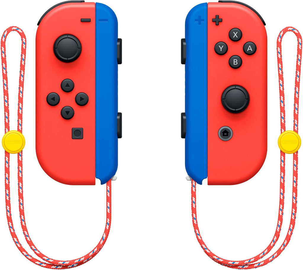 Mario Red & Blue Edition Console with Red Joy-Con, Blue Dock, 32GB Storage, 7-in-1 Carrying Case F2649