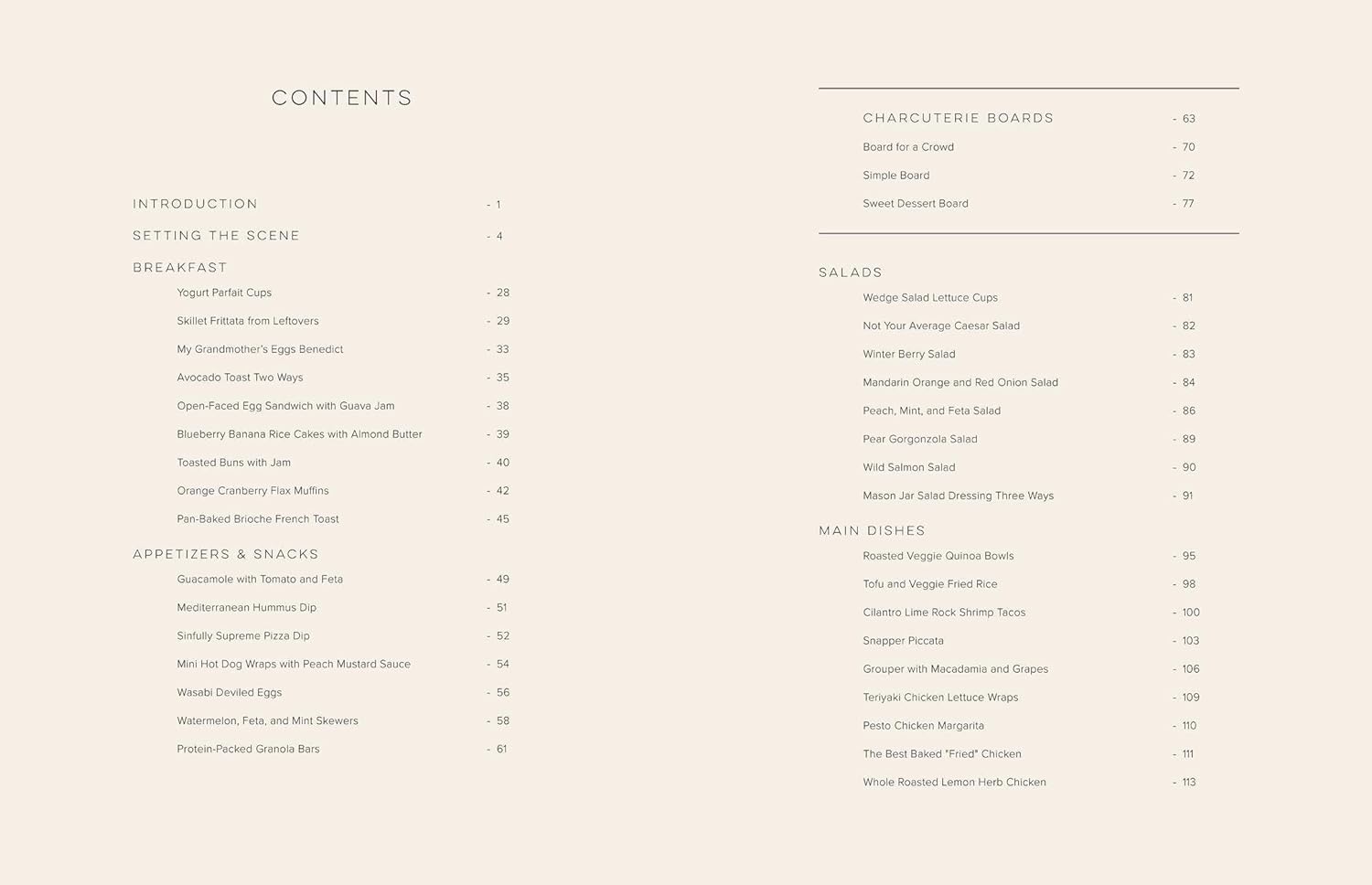 Recipes and Menus for Eating Simply and Living Beautifully I62589