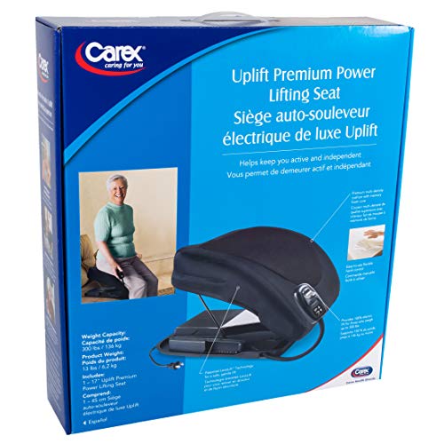 Power 20 inch Chair Lift for Stand Assist - Electric Power Seat Supports up to 300 lbs W47317