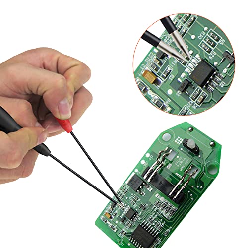 2 Pack 2mm Extended Needle Test Probes, 600V/10A Multimeter T835