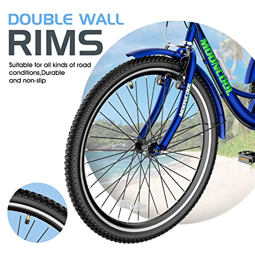 Adult Tricycle 7-Speed Three-Wheel Bike for Seniors J54868