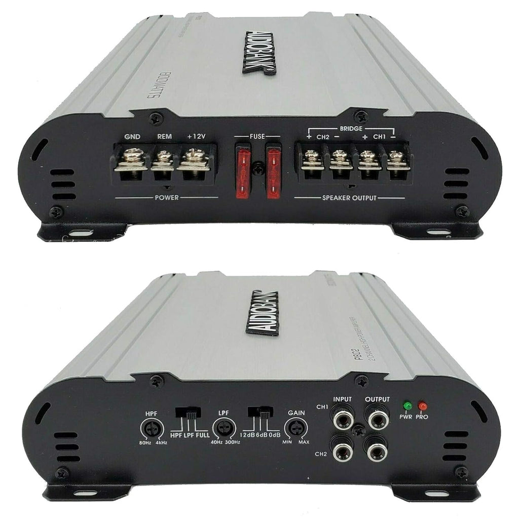 2 Channel 800W Car Audio Amplifier with Aluminum Heatsink T436294