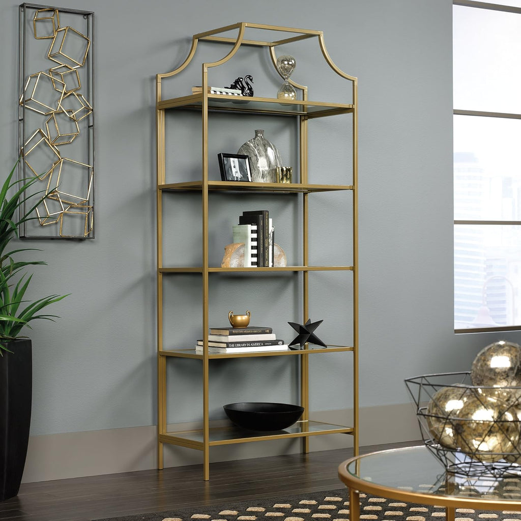 Gold Bookcase S5957
