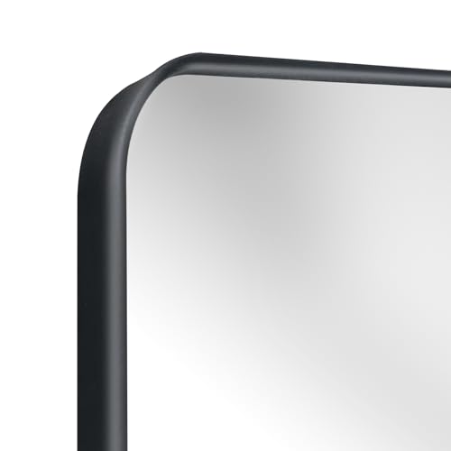 Black Beveled Edge Medicine Cabinet, 16 x 24 Inch H110573