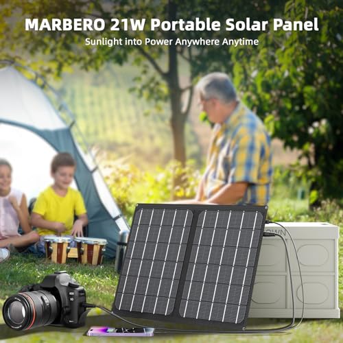 Foldable Solar Charger 100W with Kickstand for Camping F132863