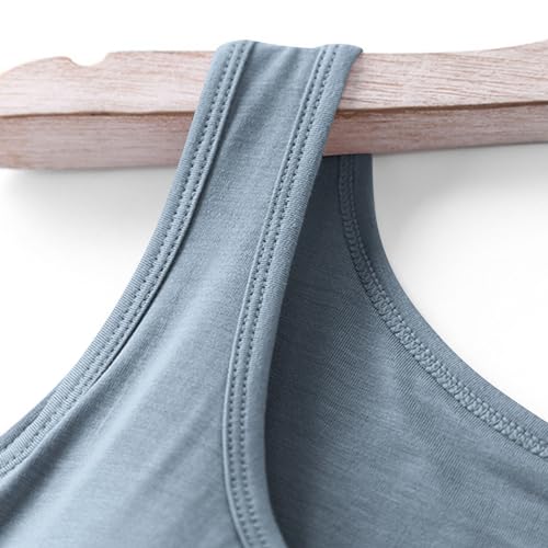 Women's Tank Tops with Built-in Bras Padded Casual Yoga Cami D38087