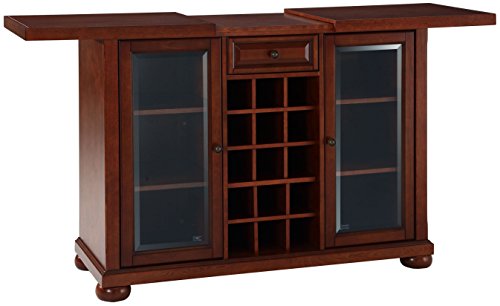 Sliding Top Bar Cabinet - Black X1250