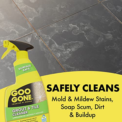 Grout & Tile Cleaner, 28 oz, Removes Mold, Mildew, Soap Scum & Hard Water Stains N5471