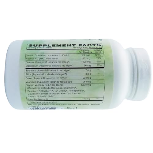 Algae Calcium 1000 mg, 90 Tablets O781