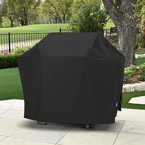 Grill Cover 55 Inch, Heavy Duty Waterproof, UV Resistant, All Weather Protection A194