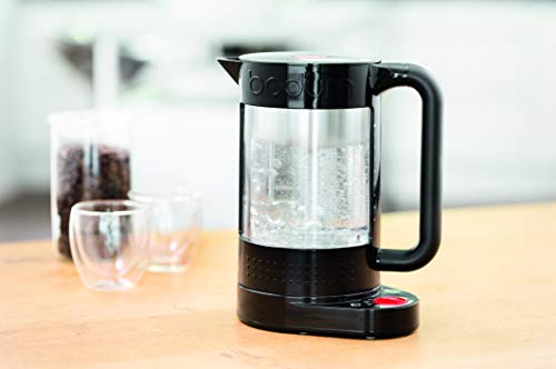 Electric Water Kettle for Coffee & Tea, BPA-Free, Auto Shut-Off, White X253652