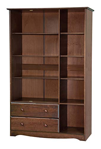 Solid Wood Armoire Wardrobe with Shelves and Drawers O8599