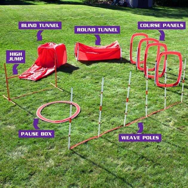 Dog Agility Training Kit 6 Piece E4133