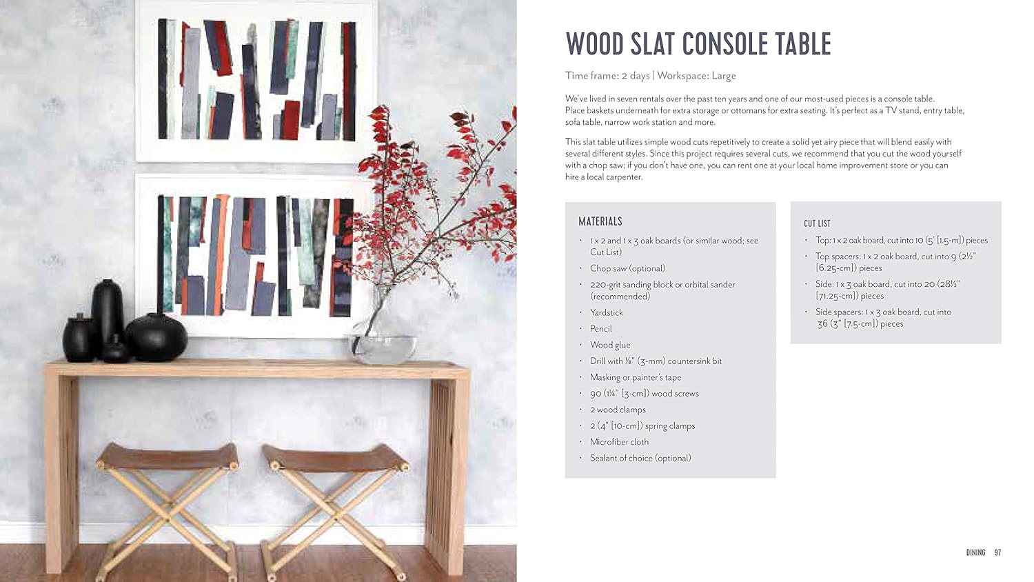 Easy DIY Projects for Small Spaces: Designer Details for Apartments and Condos P552