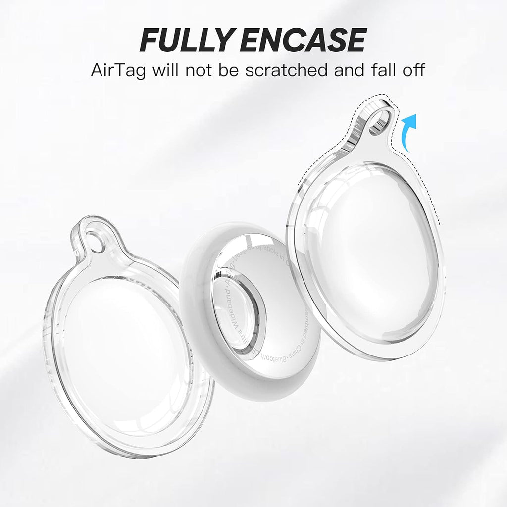 Adjustable Waterproof AirTag Necklace Holder for Kids and Adults Z7192