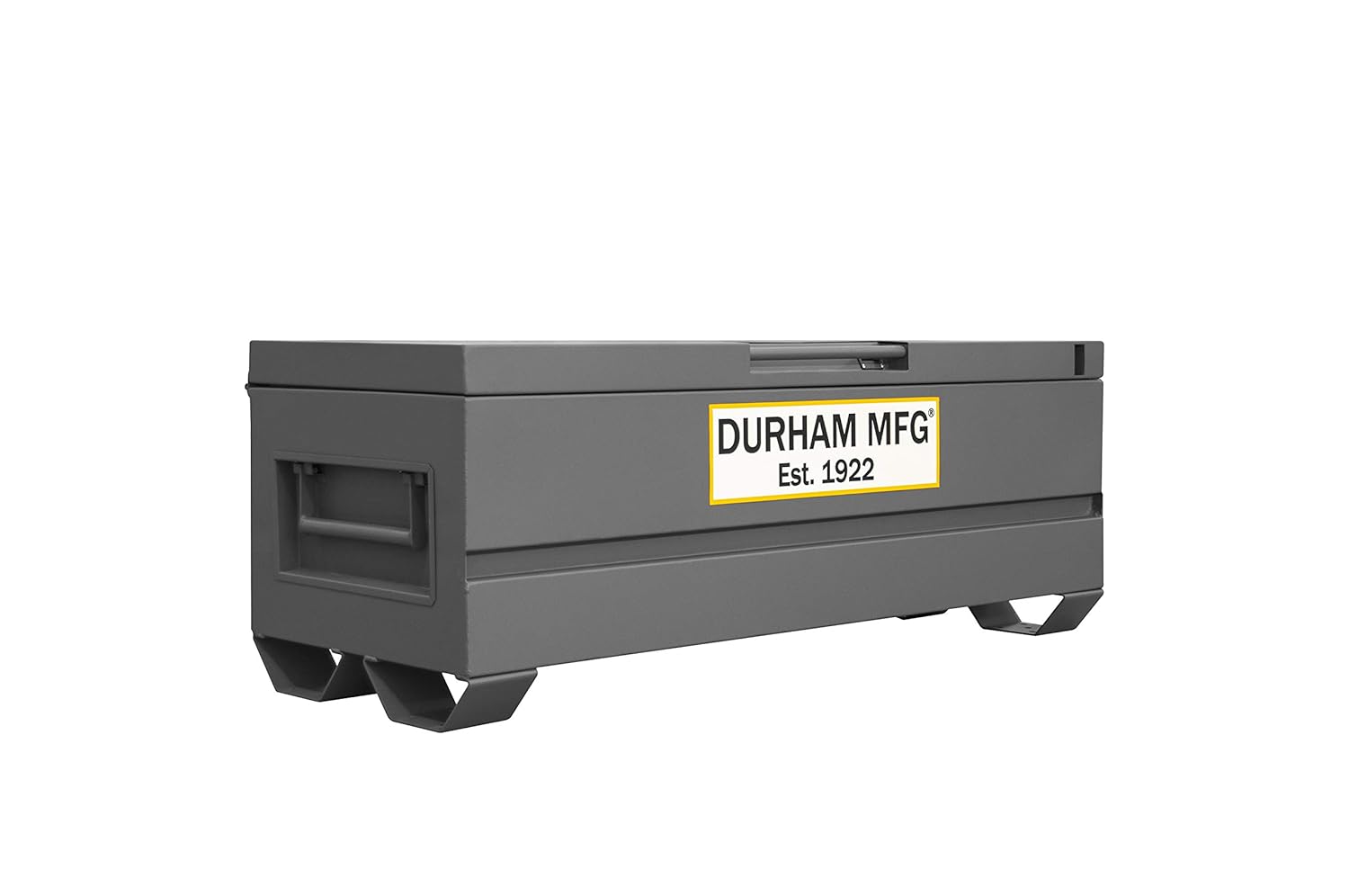 Jobsite Storage Box, 20 cu ft, Steel, Gray Y443