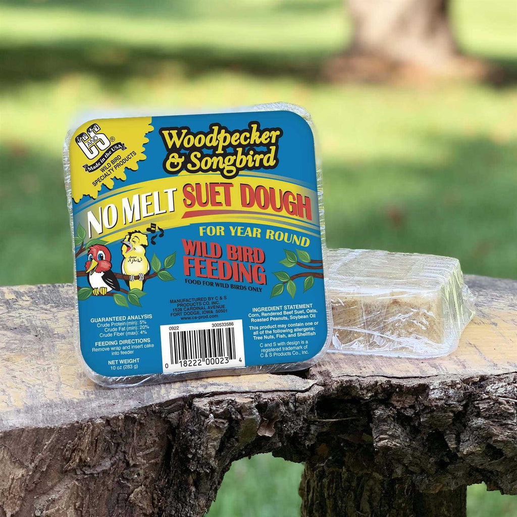 No Melt Suet Dough for Woodpeckers & Songbirds Wild Bird Food M502
