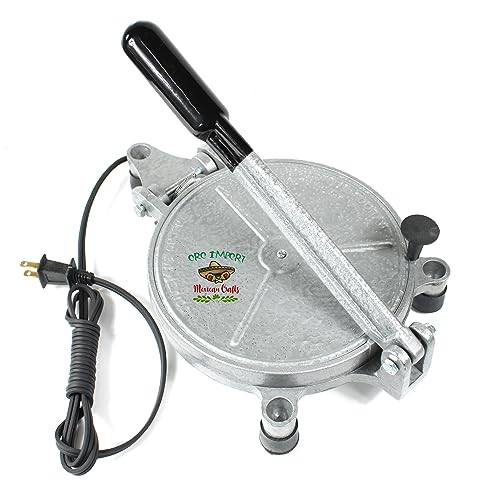 Electric Tortilla Press Maker Chapati Machine, 8 Inch R419