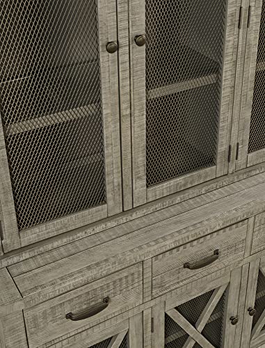 Rustic Pine Four Drawer Sideboard Buffet Server V65004