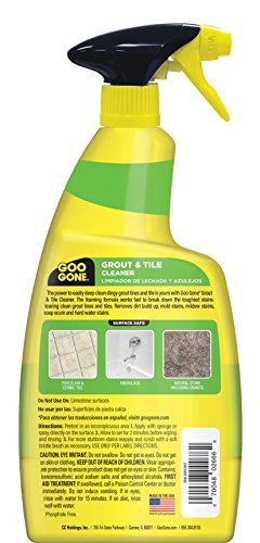 Grout & Tile Cleaner, 28 oz, Removes Mold, Mildew, Soap Scum & Hard Water Stains N5471