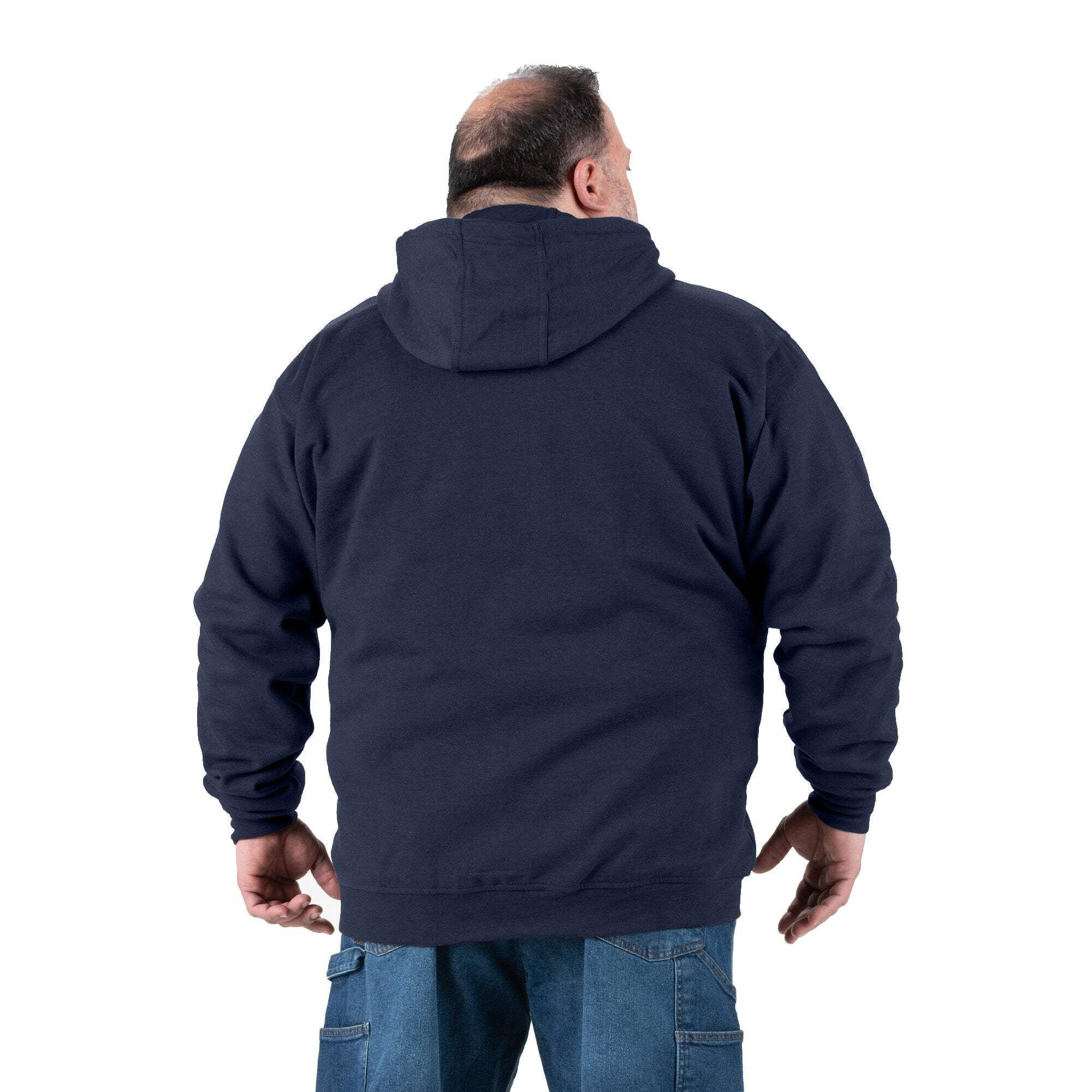 Thermal-Lined Full-Zip Hooded Sweatshirt V811888