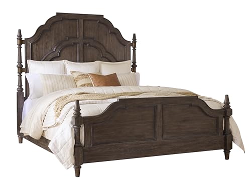Queen Panel Bedroom Furniture Set with Dresser, Mirror, Chest and 2 Nightstands V105