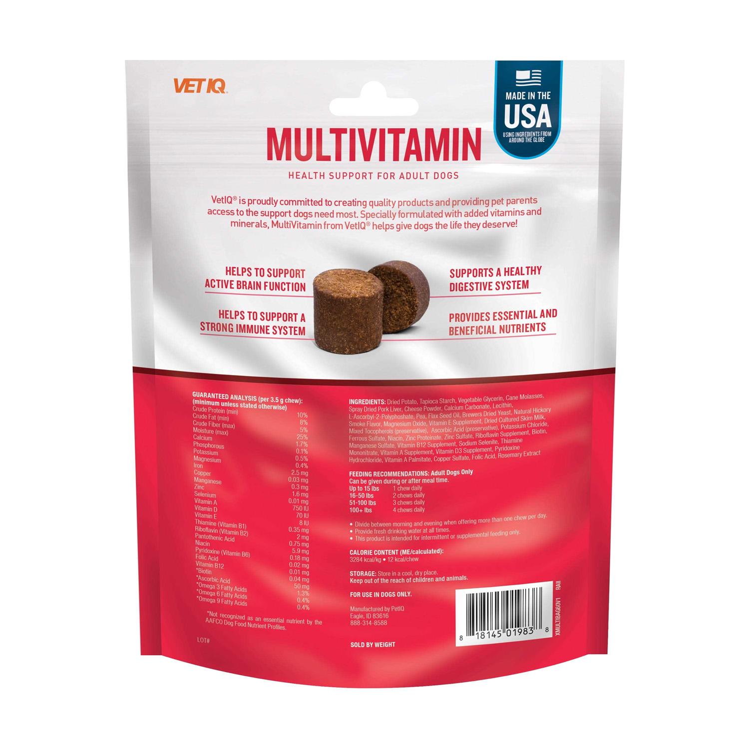 Multivitamin Soft Chews for Pets, 60 Count Y833181