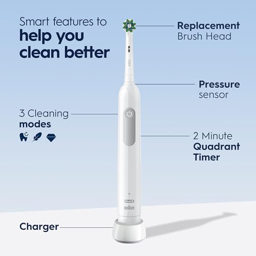 Electric Toothbrush, Black and White, 2 Count Z665423