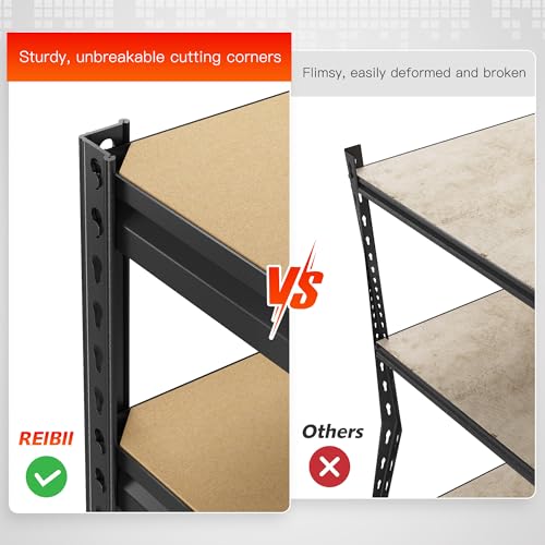Heavy Duty 5-Tier Garage Storage Shelving Unit, 2 Pack B25262