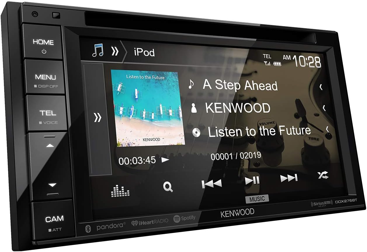 6.2 Double DIN Car Stereo with Bluetooth and DVD Receiver T493
