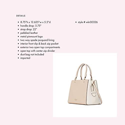 Medium Triple Compartment Satchel Crossbody Bag T207