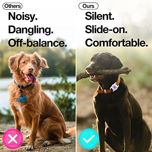 Silicone Dog Collar Holder for AirTag Tracker H6004